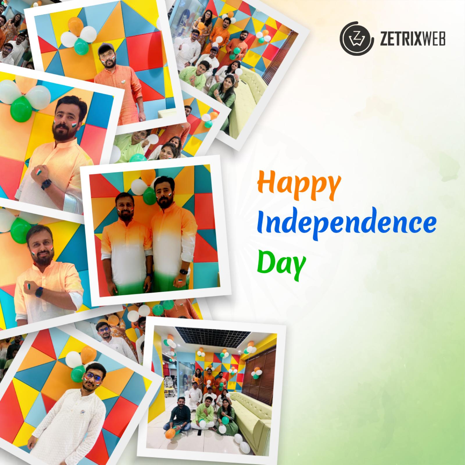 Independence Day celebration collage
